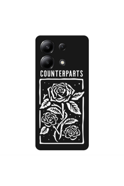Other Xiaomi Redmi Note 13 4G Counterparts Black Colored Silicone TPU Θήκη
