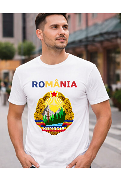 OEM Ρουμανία Vintage T-shirt – 100% Βαμβάκι |   Κορυφαία Εκτύπωση DTF