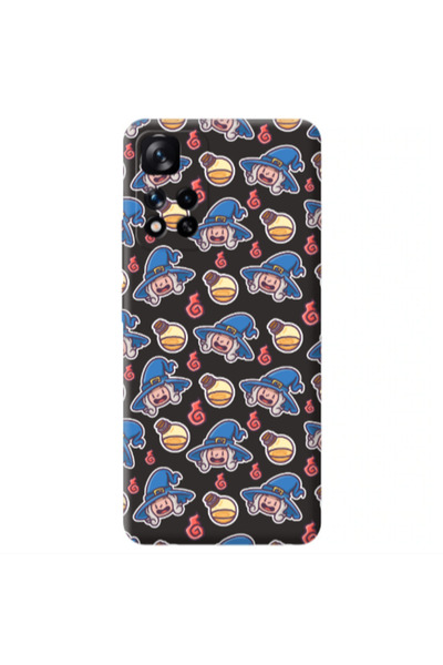Other Xiaomi Redmi Note 11 Pro 5G Sweet Witch Black Colored Silicone TPU Θήκη