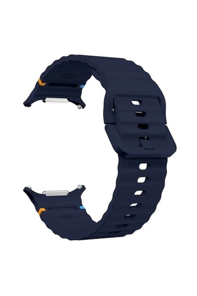 Edman Curea din silicon compatibilă cu Galaxy Watch Ultra, Albastru