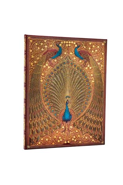 Paperblanks دفتر ملاحظات هافيز سبيكوكس بغلاف صلب مقاس 13×18 بدون خطوط PB9890-4