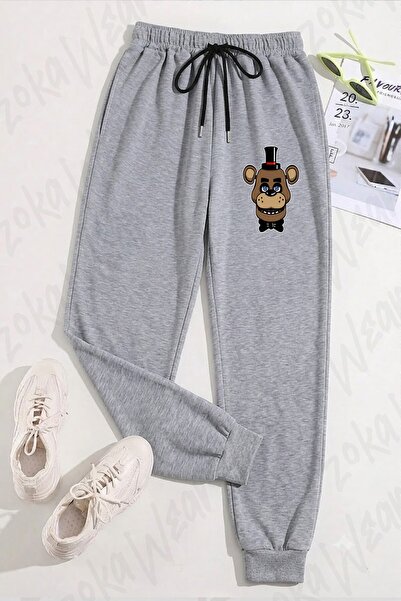 ZOKAWEAR Unisex Fnaf Five Nights V17 Printed Sweatpants