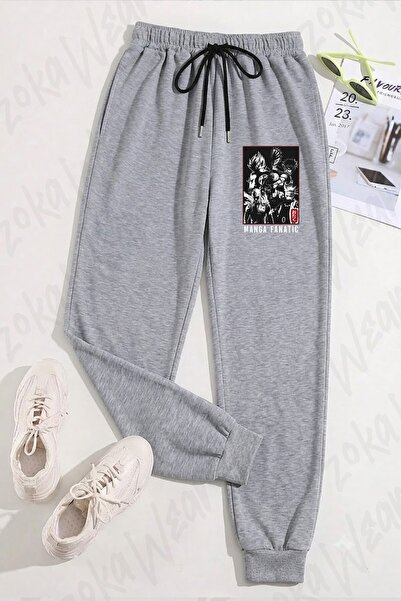 ZOKAWEAR Unisex Anime Manga Characters Printed Sweatpants