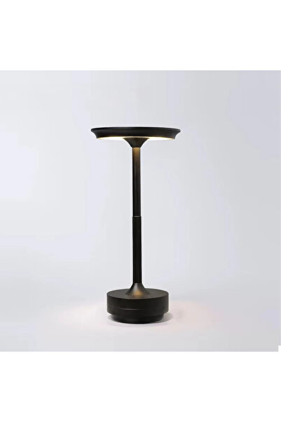 Choice مصباح طاولة ألومنيوم أسود من BLACK HOMEFISH، إضاءة مكتبية LED قابلة لل...