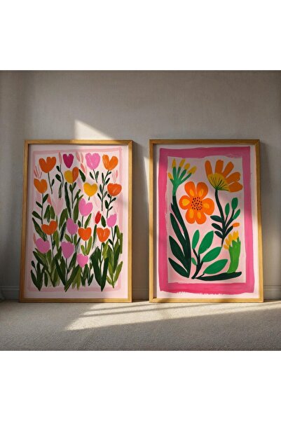 Choice13 30x40cm-unframed 2pcs 1/2pcs Wildflower Floral Bouquet Botanical Abs...