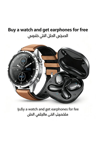 AOLON GT5 PRO Smart Watch IP67 Waterproof Compass 100+ Sports Modes Heart Rat...