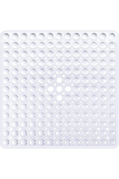Choice8 53x53cm White 53x53cm Non Slip Shower Mat for Inside Shower Stall Mat...