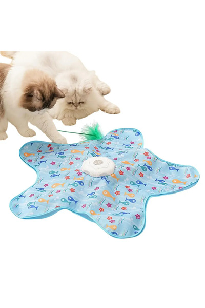 Choice A Smart Hide and Seek Cat Toy Electric Thermal Sensing Cat Catch Cover...