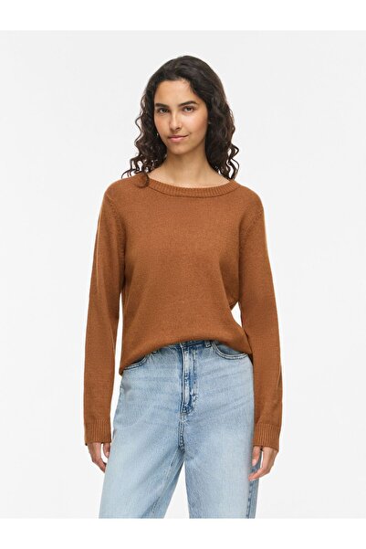 VILA Strickpullover VIRIL Rundhals