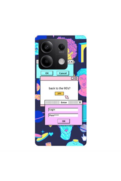 Other Xiaomi Redmi Note 13 5G Enter Login Dark blue Colored Silicone TPU Θήκη