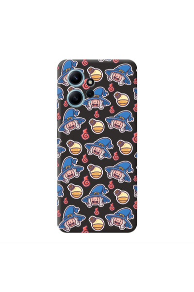 Other Xiaomi Redmi Note 12 4G Sweet Witch Black Colored Silicone TPU Θήκη