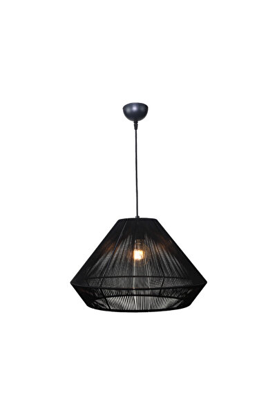 InLight Κρεμαστό φωτιστικό με καπέλο από ίνες 1xE27 D:45cm 4057-B