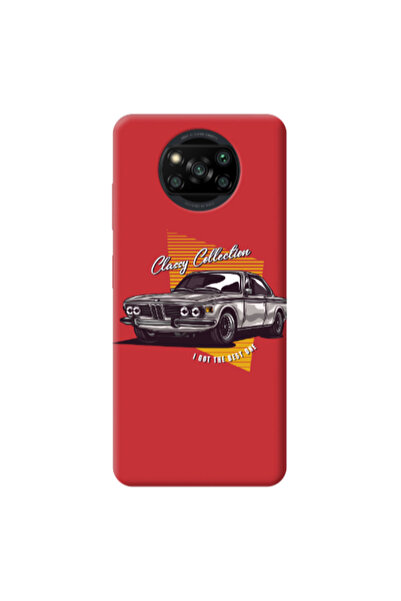 Other Xiaomi Poco X3 Pro Classy Collection Red Colored Silicone TPU Θήκη