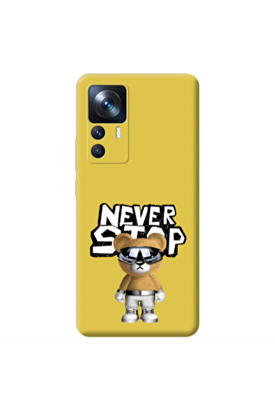 Other Xiaomi Mi 12T Never stop Yellow Colored Silicone TPU Θήκη