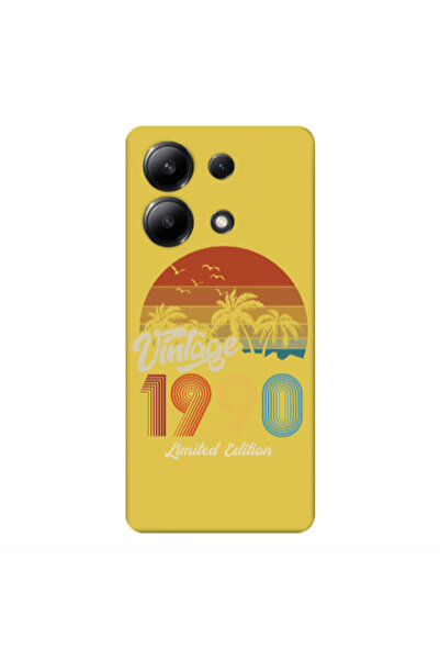 Other Xiaomi Redmi Note 13 4G Vintage Yellow Colored Silicone TPU Θήκη