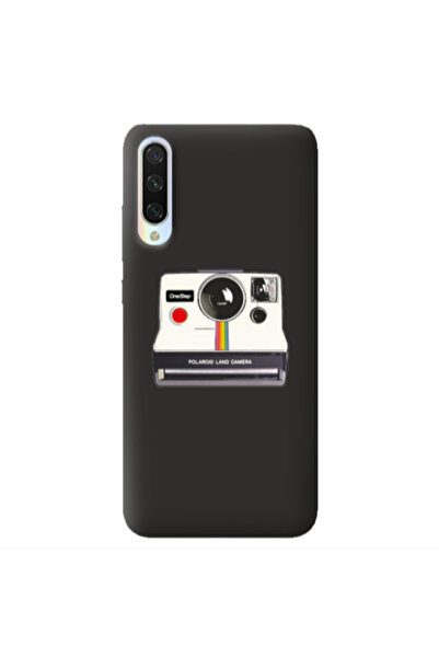 Other Xiaomi Mi 9 Lite Polaroid land camera Black Colored Silicone TPU Θήκη
