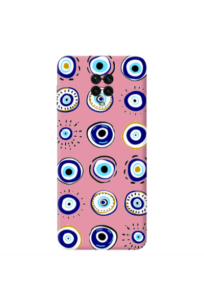 Other Xiaomi Redmi Note 9 Pro Beads Pink Colored Silicone TPU Θήκη