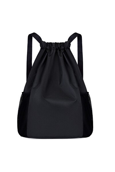 choice2 Black S Sports Drawstring Backpack Sport Fitness Travel Outdoor Sackp...