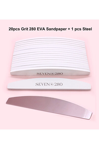 Choice3 20pcs Grit280 Professional Nail Sandpaper Care Tools with Replaceable...