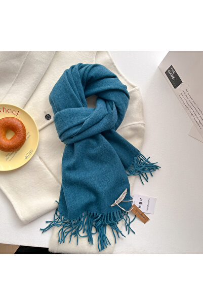 Choice15 SU-21 2025 New Winter Wool Scarf For Women Long Warm Cashmere Scarve...