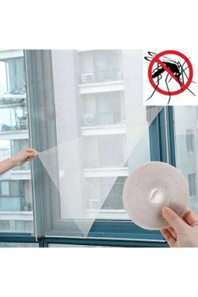 nnevora Pencere Sineklik Tülü 70x125 cm Tek Kanat Yapışkanlı Cırt Bantlı Kesi...