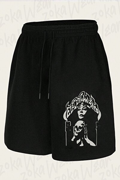 ZOKAWEAR Unisex Electric Wizard V2 Design Printed Shorts