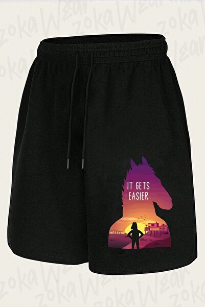 ZOKAWEAR Unisex Bojack Horseman V3 Design Printed Shorts
