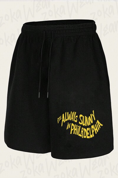 ZOKAWEAR شورت مطبوع بتصميم It's Always Sunny In Philadelphia للجنسين