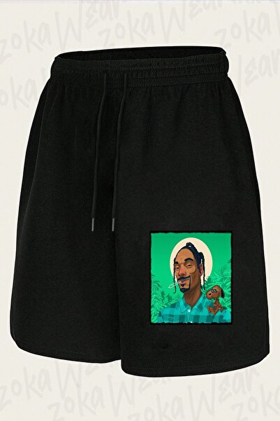 ZOKAWEAR Unisex Snoop Dogg2 Design Printed Shorts