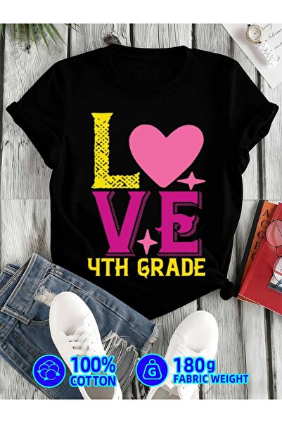 212Wear Graphic T-Shirts 4Th Grade Tee Enthusiasts, Made from 100% with Weigh...