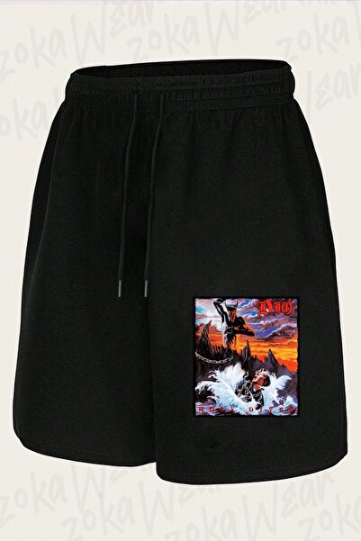 ZOKAWEAR Unisex Dio Holy Design Printed Shorts
