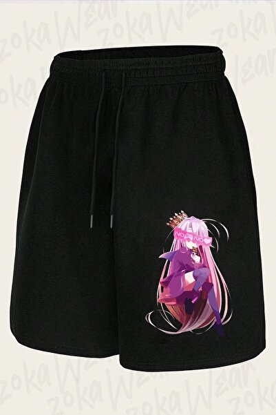 ZOKAWEAR شورت مطبوع بتصميم No Game No Life للجنسين