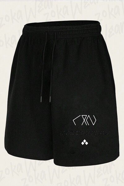 ZOKAWEAR Unisex Outer Wilds Eye of the Universe Design Printed Shorts