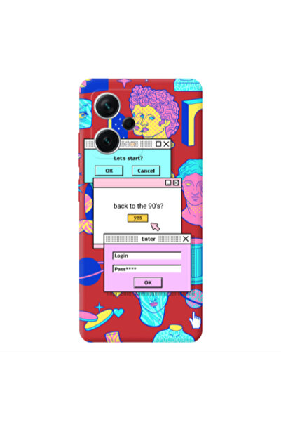 Other Xiaomi Poco X5 Enter Login Red Colored Silicone TPU Θήκη