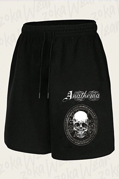 ZOKAWEAR Unisex Anathema Design Printed Shorts
