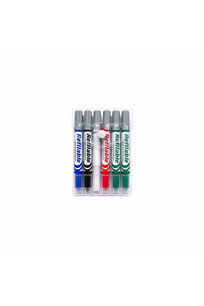 Generic طقم 4 قلم سبورة مشطوف