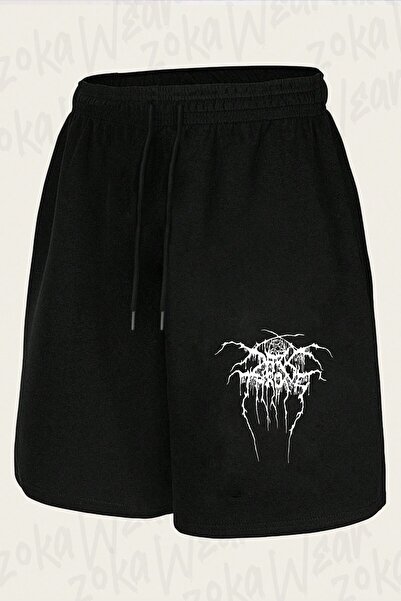 ZOKAWEAR Unisex Darkthrone Special Design Printed Shorts
