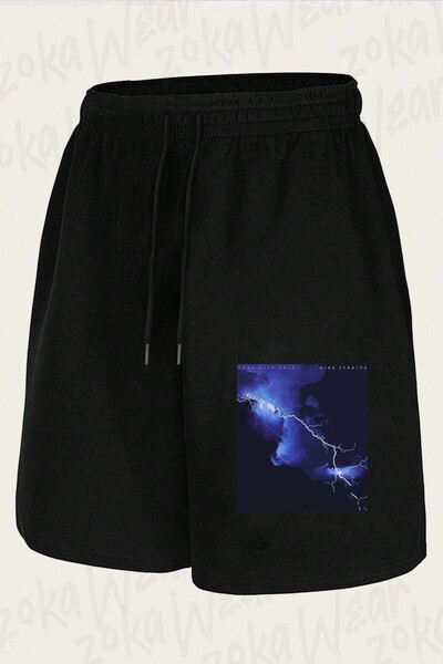 ZOKAWEAR Unisex σορτς με στάμπα Dire Straits v2