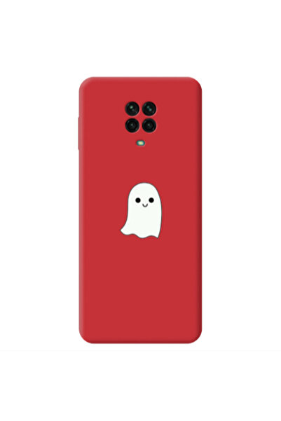 Other Xiaomi Redmi Note 9 Pro Ghost Red Colored Silicone TPU Θήκη