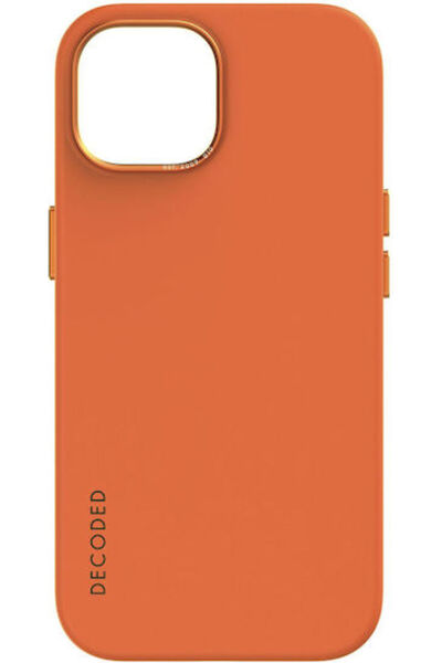 decoded Husă spate silicon 1mm portocalie (iPhone 15 Plus) Cod: D24IPO15PLBCS9AH