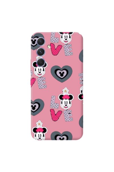 Other Samsung A26 Minnie Pink Colored Silicone TPU Θήκη