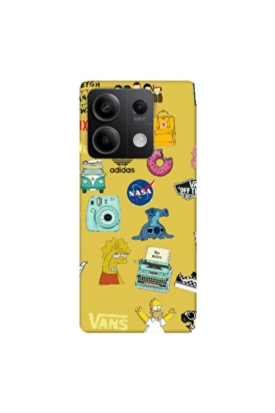 Other Xiaomi Redmi Note 13 5G Mixed up 3 Yellow Colored Silicone TPU Θήκη