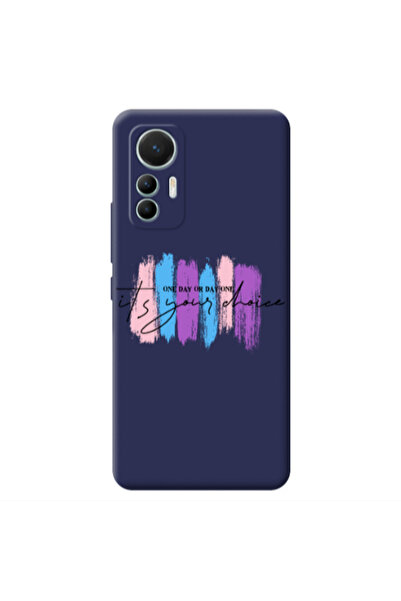 Other Xiaomi Mi 12 Lite One Day Or Day One Dark blue Colored Silicone TPU Θήκη