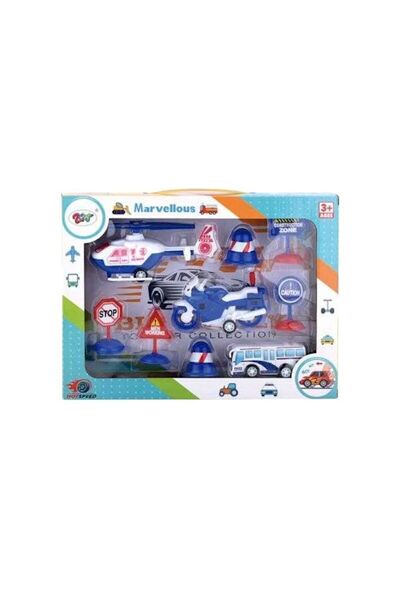 Tradesor Σετ οχήματα πόλης με αξεσουάρ - ZC361F - 215248