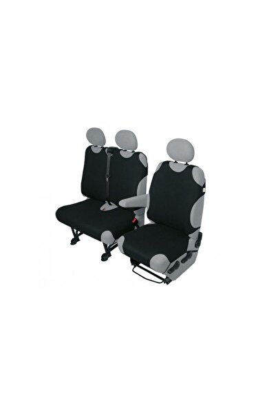 KEGEL Huse scaune auto tip maieu pentru microbuz/VAN 2+1 locuri culoare Negru