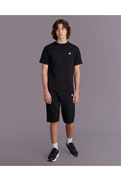 REDTAG Senior Boy Black Jacquard 2 Piece Set