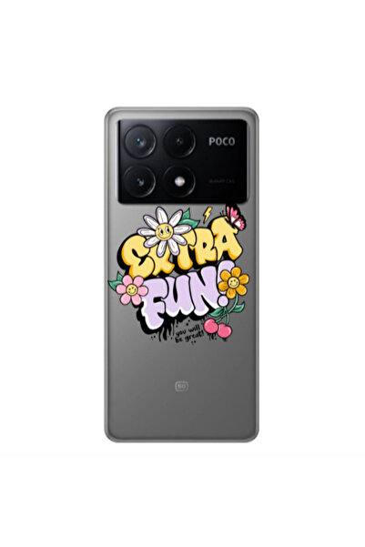 Other Xiaomi Poco X6Pro 5G Extra Fun Transparent Silicone TPU Θήκη
