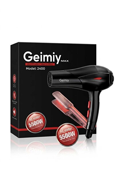 Generic Geimiy Max Professional 2-in-1 Hair Styling Kit - Model 2400 (Hair Dr...