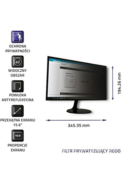 Qoltec Φίλτρο οθόνης (51052)
