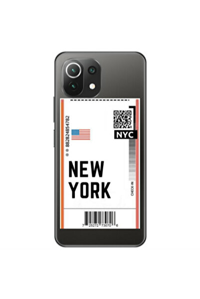 Other Xiaomi Mi 11 Lite New York NYC Transparent Silicone TPU Θήκη